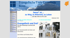 Desktop Screenshot of efgbonn.net